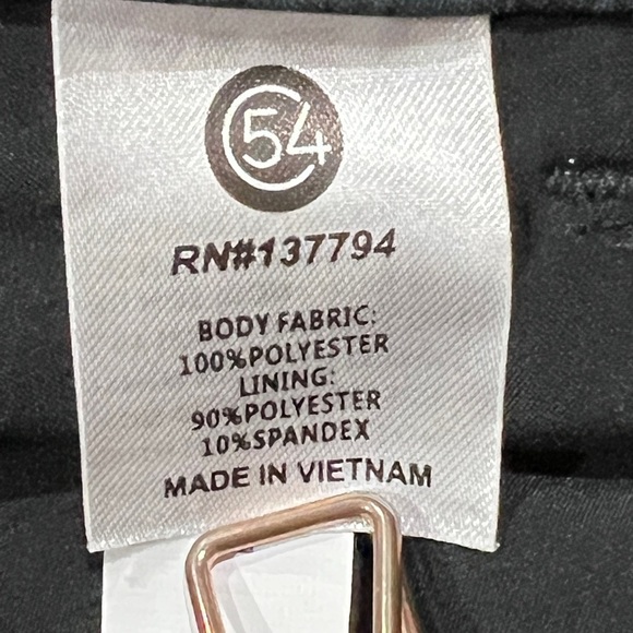 Chase 54 Black Camo Print Performance Pants Size 8 Women’s - Picture 5 of 6